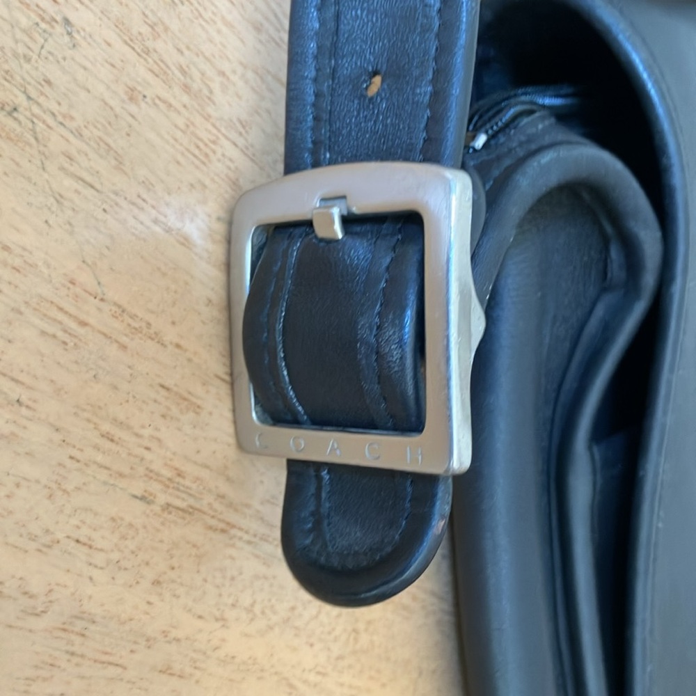 Coach vintage black laptop/briefcase - Picture 6 of 8